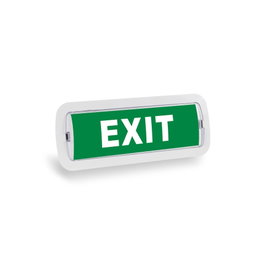Pictograma de Emergencia Salida EXIT Policarbonato para Luminaria LED