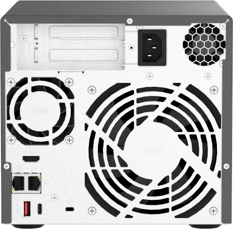 QNAP TVS-H474-PT-8G NAS de torre con Intel Pentium Gold y 8 GB DDR4