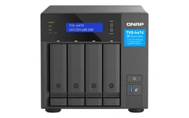 QNAP TVS-H474-PT-8G NAS Torre Intel Pentium Gold 8 GB DDR4 Negro