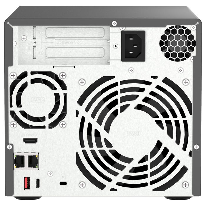 QNAP TVS-H474-PT-8G 4-bay QuTS hero NAS Intel Pentium Gold G7400 up to 3.7GHz 8GB DDR4