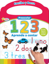 Pi Kids Aprende a contar. Escribe y borra. - Active Minds