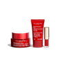 Clarins Multi-Intensive Crema de Día Antiaging para Pieles Muy Secas 50+ - Estuche con 3 Productos (Crema Día 50ml, Noche 15ml, Aceite Labios 1.4ml)