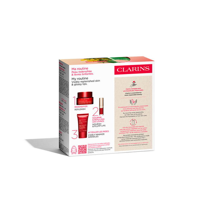 Clarins Multi-Intensive Crema de Día Antiaging para Pieles Muy Secas 50+ - Estuche con 3 Productos (Crema Día 50ml, Noche 15ml, Aceite Labios 1.4ml) Clarins Multi-Intensive Crema de Día Antiaging para Pieles Muy Secas 50+ - Estuche con 3 Productos (Crema Día 50ml, Noche 15ml, Aceite Labios 1.4ml)