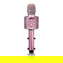 Lenco BMC-090 Mikro Mikrofon mit integriertem Bluetooth-Lautsprecher, Pink