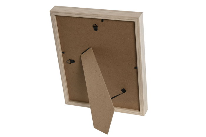 DKD Home Decor Marco Foto 20X25 Basicos Natural MDF Cristal 21.5 x 3 x 26.5 cm (4 Unidades)