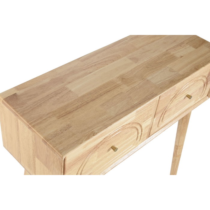 DKD Home Decor Consola de Madera de Hevea 80,5x30x80