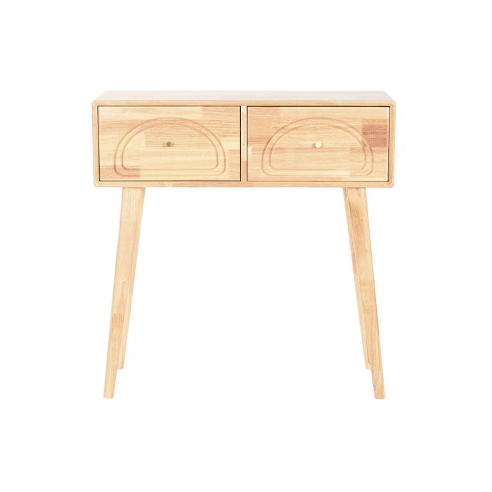 DKD Home Decor Consola de Madera de Hevea 80,5x30x80