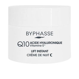 Byphasse LIFT INSTANT Q10 Crema de Noche Reafirmante con Coenzima Q10 y Ácido Hialurónico, 50 ml