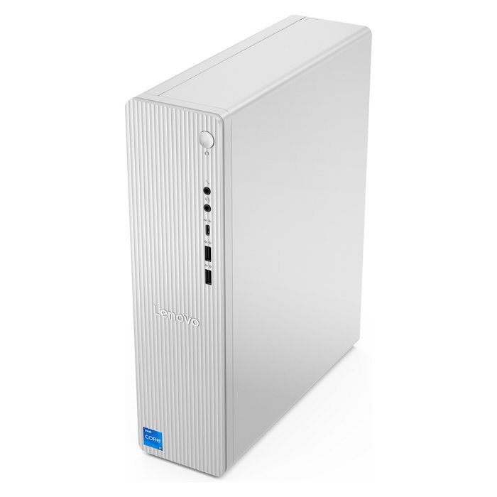Lenovo IdeaCentre 3 08IRR9 SFF Torre, PC Intel Core i5-14400 (4.7GHz), 16GB RAM DDR5, SSD 512GB NVMe M.2, Wi-Fi 6, Bluetooth 5.2, Windows 11 Home, Gris