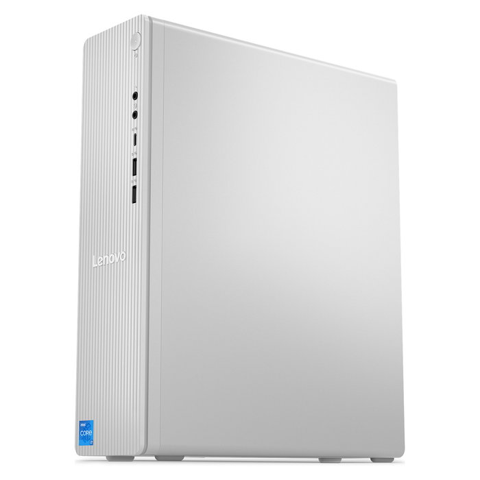 Lenovo IdeaCentre 3 08IRR9 SFF Torre, PC Intel Core i5-14400 (4.7GHz), 16GB RAM DDR5, SSD 512GB NVMe M.2, Wi-Fi 6, Bluetooth 5.2, Windows 11 Home, Gris