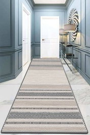 Conceptum Alfombra de Pasillo Randing 80 x 300 cm Poliéster