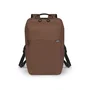 Dicota D32124-RPET Mochila Informal con Compartimento para Portátil 13-16" (16L), Marrón, Poliéster Resistente al Agua