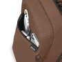 Dicota D32124-RPET Mochila Informal con Compartimento para Portátil 13-16" (16L), Marrón, Poliéster Resistente al Agua