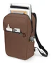 Dicota D32124-RPET Mochila Informal con Compartimento para Portátil 13-16" (16L), Marrón, Poliéster Resistente al Agua