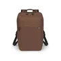 Dicota D32124-RPET Mochila Informal con Compartimento para Portátil 13-16" (16L), Marrón, Poliéster Resistente al Agua