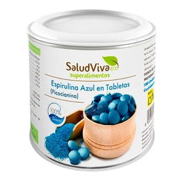 SALUD VIVA Espirulina Azul 100 Tabletas 25Gr.
