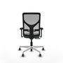 PIQUERAS Y CRESPO Silla de oficina Motilla Gris con Brazos 3D y Mecanismo Sincro/Traslack