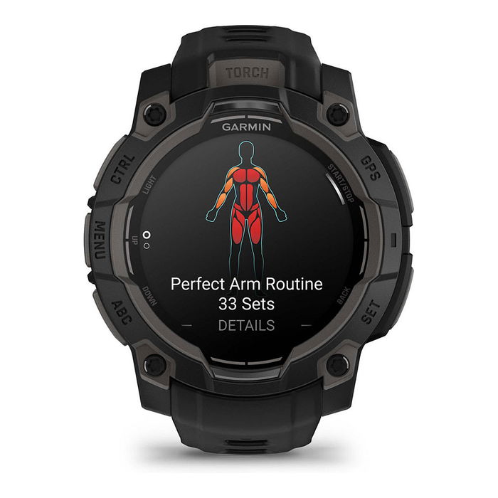 Garmin Instinct 3 Smartwatch Reloj Inteligente GPS, 45 mm, Negro, 010-02936-00