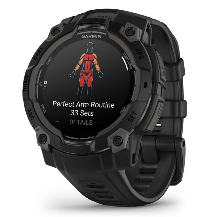 Garmin Instinct 3 AMOLED 45mm Negro