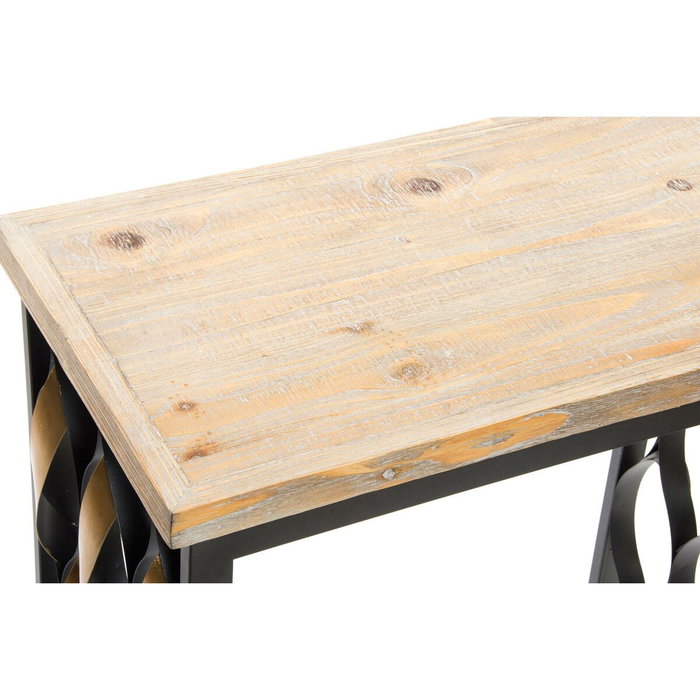 DKD Home Decor Set de 2 Mesitas Auxiliares Estilo Industrial DKD Home Decor Set de 2 Mesitas Auxiliares Estilo Industrial