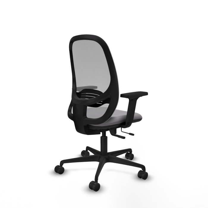 PIQUERAS Y CRESPO Silla de oficina Cilanco Gris con mecanismo Sincro/Traslack
