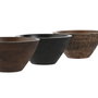 DKD Home Decor Cuencos de Mango Surtido de 3 Piezas