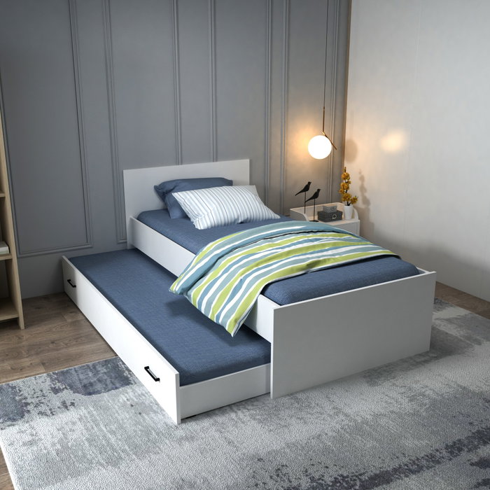 Hanah Home Somier Individual Blanco 100x193.6 cm