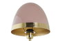 DKD Home Decor Lámpara Sobremesa Moderno Rosa Lila Metal 23 x 55 x 23 cm (2 Unidades)