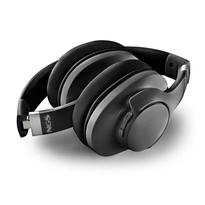NGS Artica Storm Black Auriculares Inalámbricos Over-Ear Negros NGS Artica Storm Black Auriculares Inalámbricos Over-Ear Negros