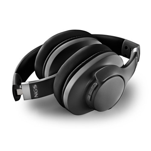 NGS Artica Storm Black Auriculares Inalámbricos Over-Ear