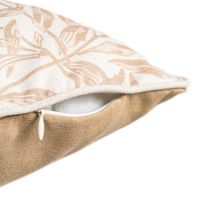 Cojín Hojas Decoración 45 X 45 cm (Set de 2)