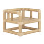 DKD Home Decor Set de Sofá de 4 Piezas en Bambú y Ratán Natural