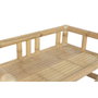 DKD Home Decor Set de Sofá de 4 Piezas en Bambú y Ratán Natural
