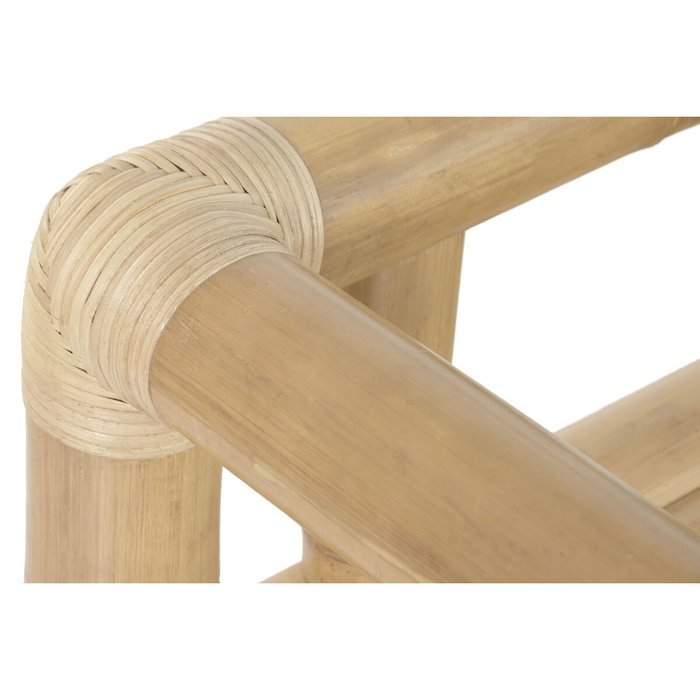 DKD Home Decor Set de Sofá de 4 Piezas en Bambú y Ratán Natural DKD Home Decor Set de Sofá de 4 Piezas en Bambú y Ratán Natural