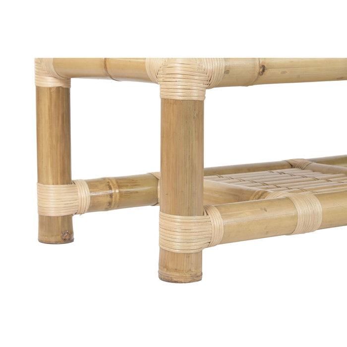 DKD Home Decor Set de Sofá de 4 Piezas en Bambú y Ratán Natural DKD Home Decor Set de Sofá de 4 Piezas en Bambú y Ratán Natural