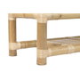 DKD Home Decor Set de Sofá de 4 Piezas en Bambú y Ratán Natural