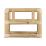 DKD Home Decor Set de Sofá de 4 Piezas en Bambú y Ratán Natural