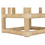 DKD Home Decor Set de Sofá de 4 Piezas en Bambú y Ratán Natural