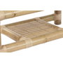 DKD Home Decor Set de Sofá de 4 Piezas en Bambú y Ratán Natural