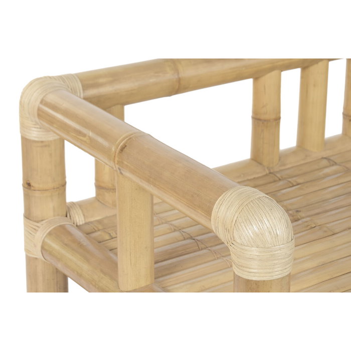 DKD Home Decor Set de Sofá de 4 Piezas en Bambú y Ratán Natural DKD Home Decor Set de Sofá de 4 Piezas en Bambú y Ratán Natural