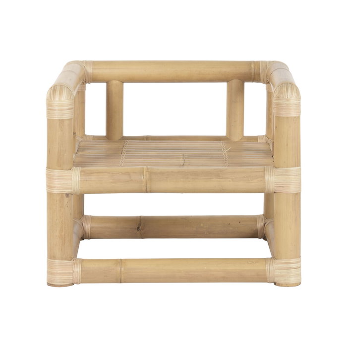 DKD Home Decor Set de Sofá de 4 Piezas en Bambú y Ratán Natural DKD Home Decor Set de Sofá de 4 Piezas en Bambú y Ratán Natural