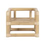 DKD Home Decor Set de Sofá de 4 Piezas en Bambú y Ratán Natural