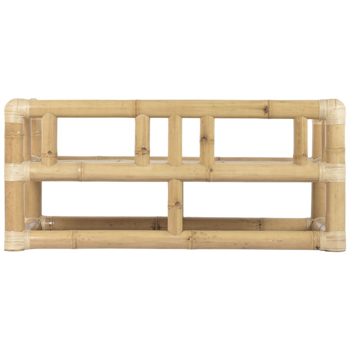 DKD Home Decor Set de Sofá de 4 Piezas en Bambú y Ratán Natural DKD Home Decor Set de Sofá de 4 Piezas en Bambú y Ratán Natural