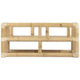 DKD Home Decor Set de Sofá de 4 Piezas en Bambú y Ratán Natural