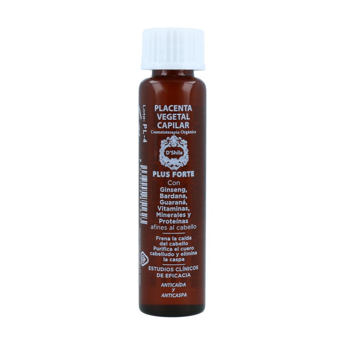 D'Shila Placenta Capilar Ginseng 25ml - Tratamiento Anticaída y Anticaspa con Placenta Vegetal y Proteínas D'Shila Placenta Capilar Ginseng 25ml - Tratamiento Anticaída y Anticaspa con Placenta Vegetal y Proteínas