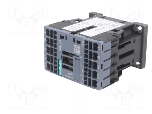SIEMENS 3RT2018-2BB42 Contactor 3-polar 17A 24VDC