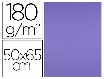 Liderpapel Cartulina Púrpura 50 x 65 cm 180 g Liderpapel Cartulina Púrpura 50 x 65 cm 180 g
