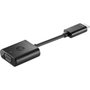 HP Adaptador HDMI a VGA H4F02AA Negro