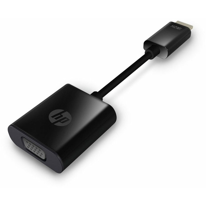 HP Adaptador HDMI a VGA H4F02AA Negro HP Adaptador HDMI a VGA H4F02AA Negro
