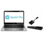 HP Adaptador HDMI a VGA H4F02AA Negro